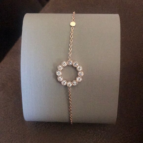 NWT Fossil Vintage Glitz Bezel Bracelet - Picture 3 of 5